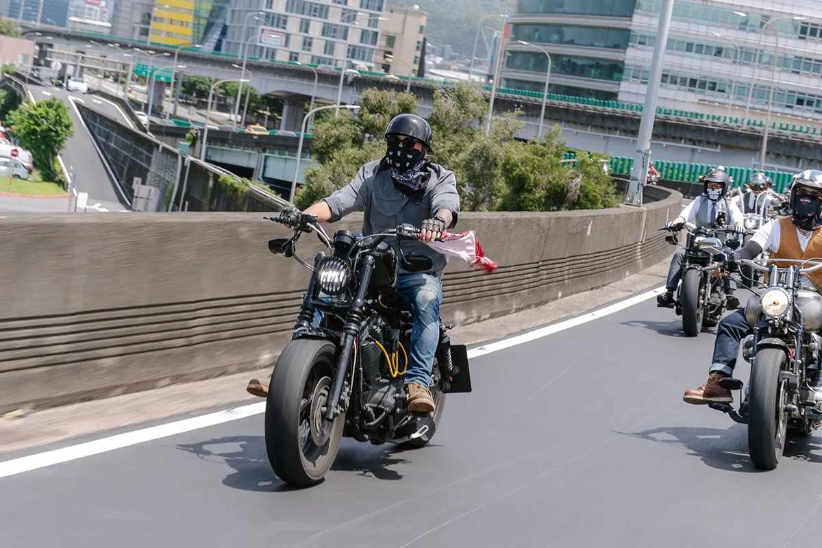 DGR 紳士路騎活動現場
